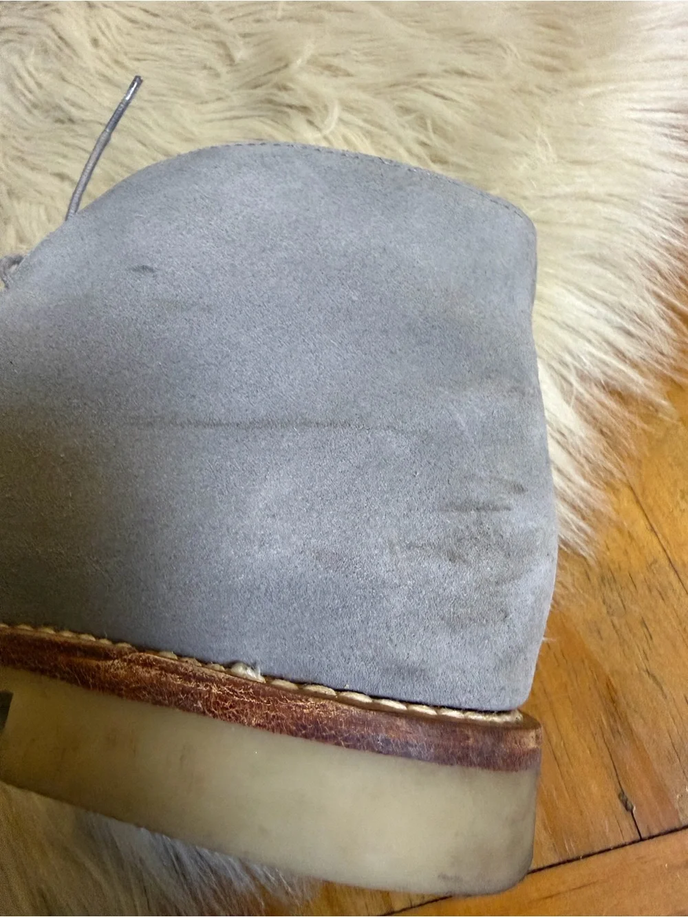 Thursday Boot Co Scout Chukka Boots Mens 9.5 Gray Suede Desert Crepe